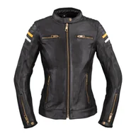 Odzież motocyklowa - Damska skórzana kurtka motocyklowa W-TEC Stripe Lady, Czarny, L - miniaturka - grafika 1