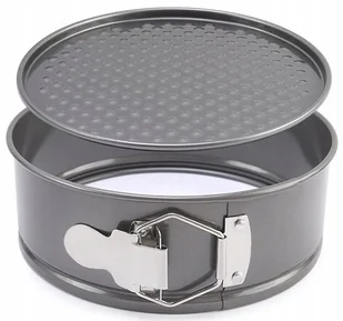 BLACHA TORTOWNICA FORMA DO PIECZENIA BISZKOPTU OKRĄGŁA 18 cm - Formy do ciast - miniaturka - grafika 1