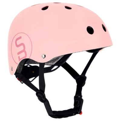 Kask SUN BABY Perfect Fit Różowy dla Dzieci z lampką ( M)