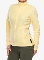 Bluzy sportowe damskie - Bluza polarowa damska Helly Hansen Daybreaker Fleece Jacket - yellow cream - miniaturka - grafika 1