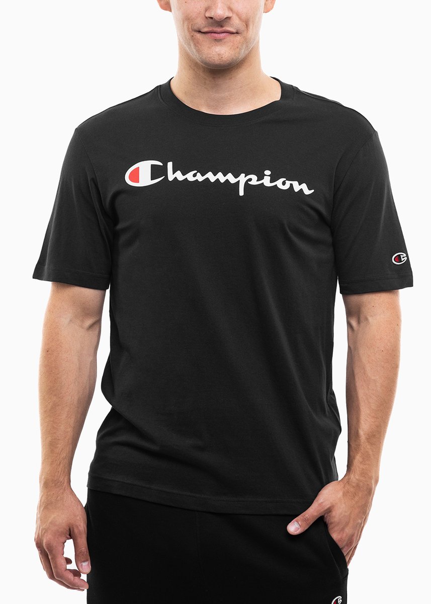 Champion koszulka męska t-shirt bluzka sportowa wygodna bawełniana r. S