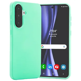 Etui Mercury Soft do Samsung Galaxy A56 miętowy - Etui i futerały do telefonów - miniaturka - grafika 1