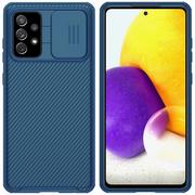 Etui i futerały do telefonów - Nillkin Etui CamShield Pro Galaxy A72 / 5G, niebieskie 6902048214743 - miniaturka - grafika 1