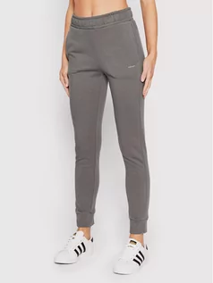 Spodnie sportowe damskie - Outhorn Spodnie dresowe SPDD600 Szary Regular Fit - grafika 1
