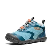 Buty dla chłopców - KEEN Tread Rover Waterproof, Sneakers Unisex dzieci, Legion Blue Nectarine, 37.5 EU - miniaturka - grafika 1