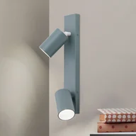 Lampy sufitowe - ORION Reflektor sufitowy Penn, jasnozielony, długość 35 cm, stal/aluminium - miniaturka - grafika 1