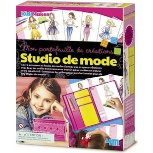 Kidzmaker - 4M - Studio mody - Uniseks - 6 lat - Wielokolorowy - Prace ręczne dla dzieci - miniaturka - grafika 1