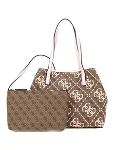 GUESS Vikky Tote Bag damska torba, Logo Latte/Pale Rose, jeden rozmiar - Torebki damskie - miniaturka - grafika 1