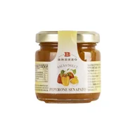 Konfitury, marmolady, powidła - Włoski Chutney paprykowy z musztardą, 110 g / Brezzo - miniaturka - grafika 1