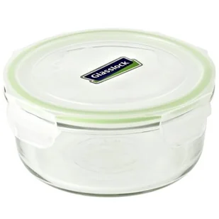 Glasslock Pojemnik kuchenny okrągły zielony, 920 ml - Pojemniki kuchenne - miniaturka - grafika 1