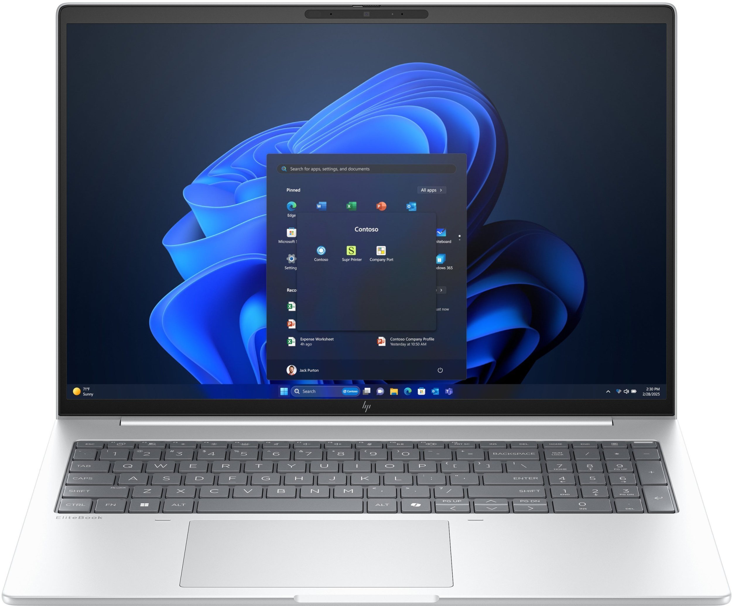 HP EliteBook 8 G1i 16 Ultra 7 258V / 32 GB / 1 TB / W11 Pro C51MDET