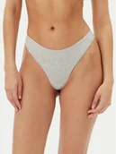 Majtki damskie - Tommy Hilfiger Stringi UW0UW05741 Szary - miniaturka - grafika 1
