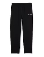 Spodenki męskie - Champion Legacy Authentic Pants-Script Logo PRO-Jersey Straight Hem męskie spodnie dresowe, Nero, L - miniaturka - grafika 1