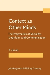 Context as Other Minds - Filologia i językoznawstwo - miniaturka - grafika 1