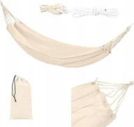 Hamaki - SunActive Hamak Pojedynczy Huśtawka 80 x 200cm + Pokrowiec - miniaturka - grafika 1