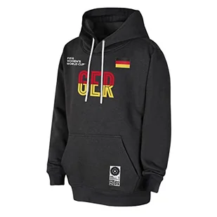 FIFA Oficjalna bluza z kapturem 2023 dla kobiet, Sprzęt, Niemcy, Czarny, M Unisex Dorosły, czarny, M - Moda i Uroda OUTLET - miniaturka - grafika 1