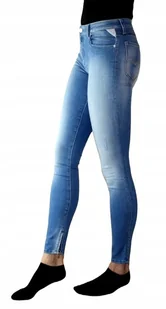 Damskie jeansy Replay Cherilyn wyszczup. rurki z zamkami oryginalne W30/L28 - Spodnie damskie - miniaturka - grafika 1