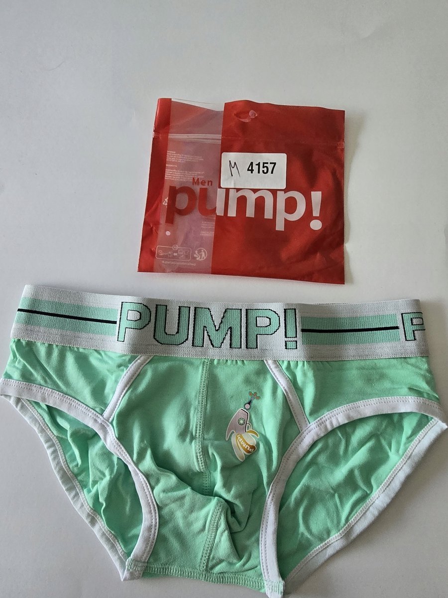 Męska bielizna, slipy marki PUMP rozmiar M, nowe majtki (4157)