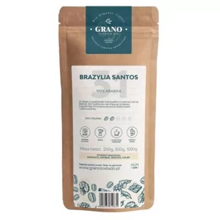 Santos GRANO GRANO Kawa mielona BRAZYLIA 500g - Kawa - miniaturka - grafika 1