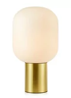 Lampy stojące - Markslojd Lampa stołowa Brooklyn 107868 złota oprawa w minimalistycznym stylu 107868 - miniaturka - grafika 1