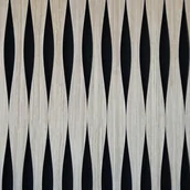 Panele ścienne i boazeria - Lamele ścienne akustyczne na filcu V-Line Dąb Soft Fornir 2,1 x 30,5 cm – dł. 2,7 m - miniaturka - grafika 1