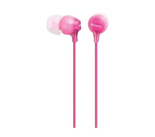 Sony MDR-EX15LPPI Różowy - Słuchawki - miniaturka - grafika 2