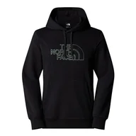 Bluzy męskie - Bluza The North Face Drew Peak Light 0A8C1BASW1 - czarna - miniaturka - grafika 1
