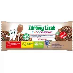 STARPHARMA Zdrowy Lizak Mniam Mniam 6G Kakao - Gumy do żucia, lizaki, dropsy - miniaturka - grafika 1