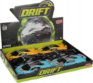 Mega Creative AUTO WYSCIG DRIFT P/B 16CM MOJE MIASTO 6/96/192 - Samochody i pojazdy dla dzieci - miniaturka - grafika 1
