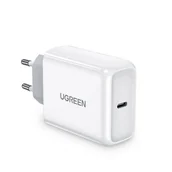 Ładowarki do telefonów - Ugreen szybka ładowarka sieciowa USB Typ C 45 W PD Power Delivery biały (60464) - miniaturka - grafika 1