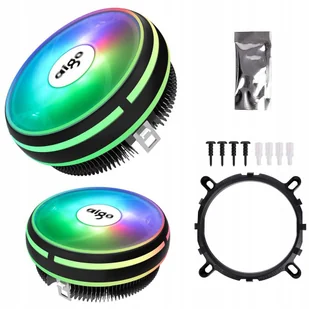 Darkflash Chłodzenie aktywne do procesora Darkflash Aigo Lair radiator + wentylator 125x125) - Chłodzenie wodne - miniaturka - grafika 2