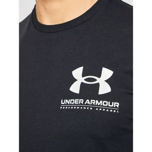 Under Armour Koszulka męska Performance Big Logo SS Black S - Koszulki sportowe męskie - miniaturka - grafika 1