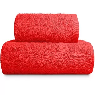 Ręcznik 70 x 140 Bawełna Bari 500g/m2 Czerwony - Ręczniki - miniaturka - grafika 1
