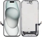 Części serwisowe do telefonów - NOWY WYŚWIETLACZ EKRAN LCD DOTYK DO Apple iPhone 15 IN-CELL - miniaturka - grafika 1
