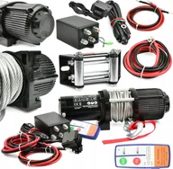Wciągarki - Geko Wyciągarka elektryczna 12V 4500LB 2 - miniaturka - grafika 1