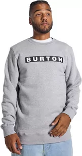 bluza męska BURTON VAULT CREW Gray Heather - Bluzy męskie - miniaturka - grafika 1