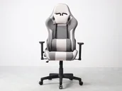 Fotele gamingowe - GAMING CHAIR GC062 DOMOLETTI GREY - miniaturka - grafika 1