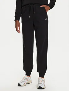 Fila Spodnie dresowe Buetzow FAW0701 Czarny Regular Fit - Spodnie sportowe damskie - miniaturka - grafika 1
