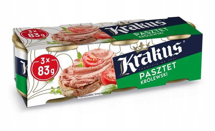 Krakus Pasztet królewski 249 g (3 x 83 g)
