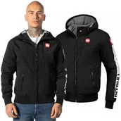 Odzież taktyczna i umundurowanie - Kurtka z kapturem Pit Bull Cabrillo '23 - Czarna - miniaturka - grafika 1