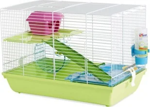 Savic Martha Double, 46,5x29,5x26,5cm, grøn, hvid tråd - Klatki i wyposażenie dla ptaków - miniaturka - grafika 1