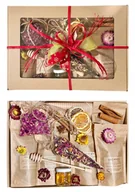 Herbata - Prezent, upominek. Zestaw herbat przyprawy miód piękne dodatki - miniaturka - grafika 1