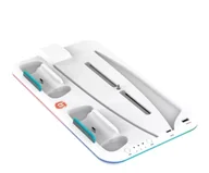 Akcesoria do Playstation - CANYON Podstawka chłodząco-ładująca CS-PS5 do PS5 Biała - miniaturka - grafika 1