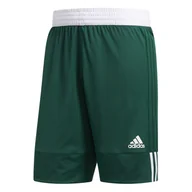 Spodenki męskie - Męskie Spodenki ADIDAS 3G SPEE REV SHR DY6597 – Zielony - miniaturka - grafika 1