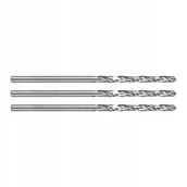 Wiertła - Wiertła do metalu HSS, DIN 338, 1,5 mm, 3 szt. - miniaturka - grafika 1