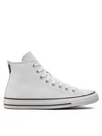 Trampki męskie - Converse Trampki Chuck Taylor All Star Twill A08761C Biały - miniaturka - grafika 1
