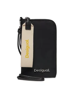 Desigual Torebka na telefon 24SAYY03 Czarny - Torebki damskie - miniaturka - grafika 1