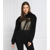 Bluzy damskie - Karl Lagerfeld Bluza Monogram Ikonik | Regular Fit - miniaturka - grafika 1