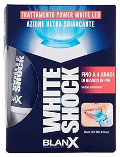 Blanx White Shock Wybielająca pasta do zębów 30ml + Duża nasadka LED - Pasty do zębów - miniaturka - grafika 1