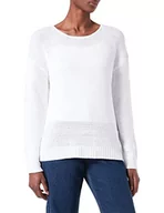 Swetry damskie - Blue Seven Damski sweter oversize, biały, 40 PL - miniaturka - grafika 1